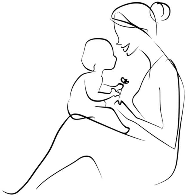 Ilustrație care reprezintă educația copilului prin joacă și interacțiune blândă